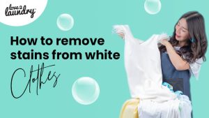 How to remove stains from white clothes