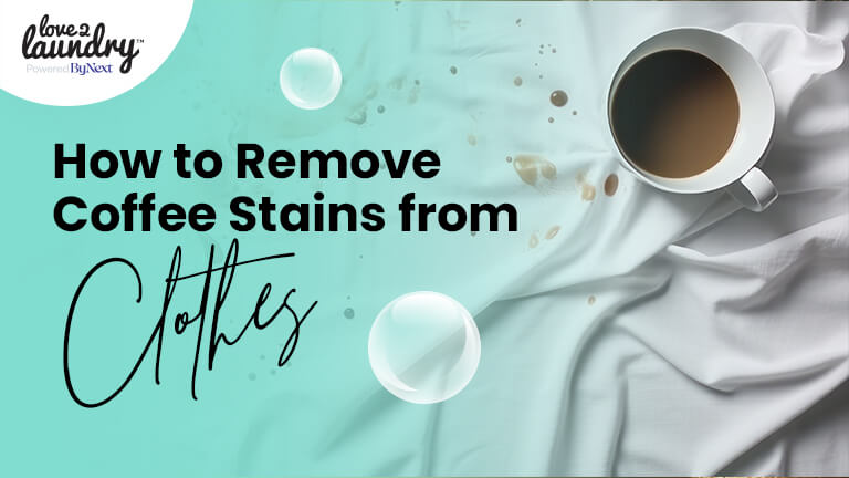 How to Remove Coffee Stains from Clothes